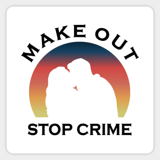 Chenford Make Out Stop Crime (black text) | The Rookie Magnet